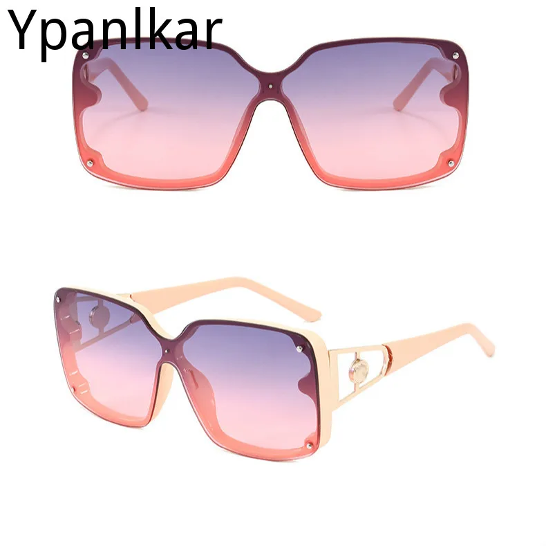 

Classic Sunglasses Women Vintage Oversized Gradient Sun Glasses Shades Female Luxury Designer UV400 Sunglass