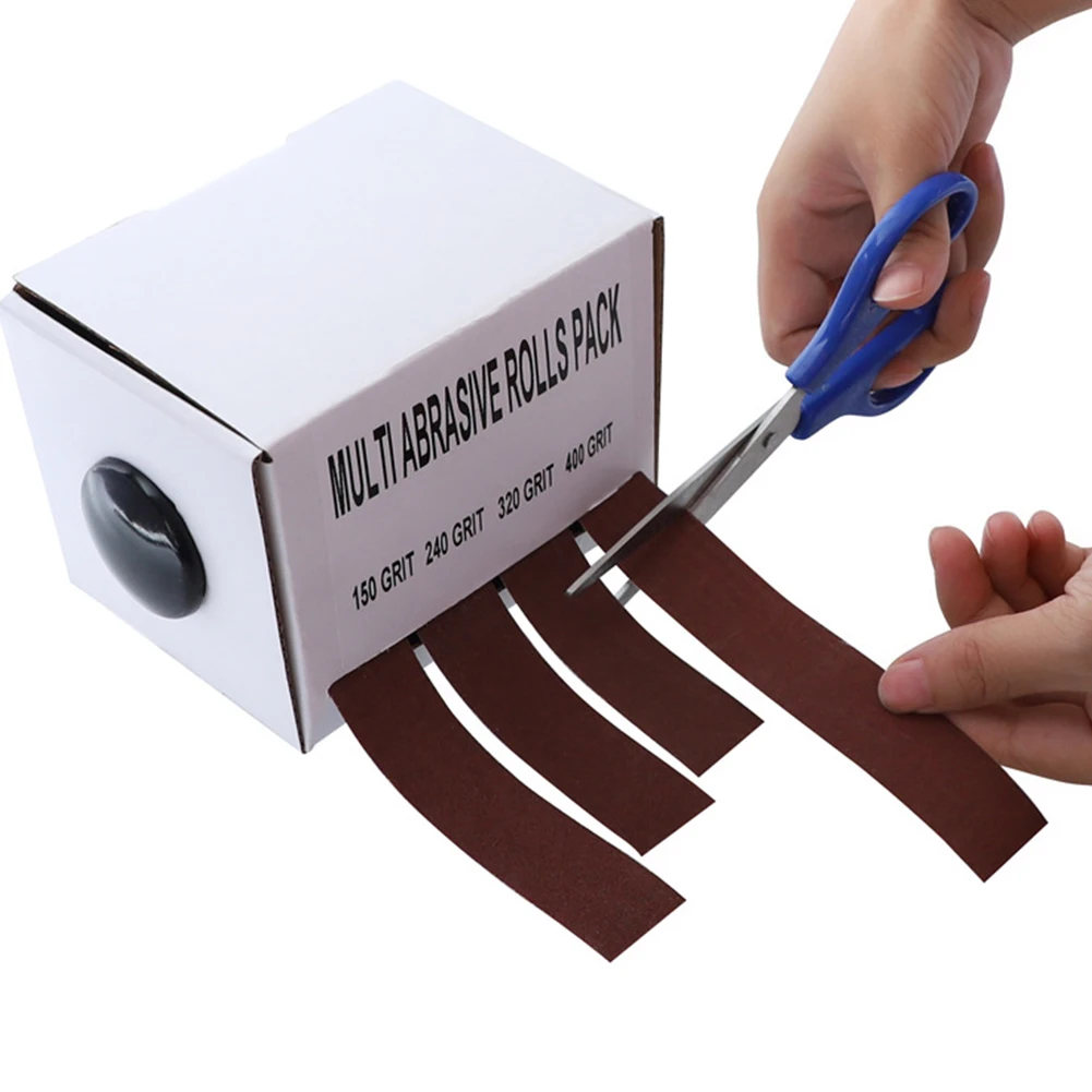 

Sandpaper Assorted Soft Metal Workers Glass Pumped Boxed Furniture Repair Polishing Nylon Emery Cloth Abrasive Rolls Grinding
