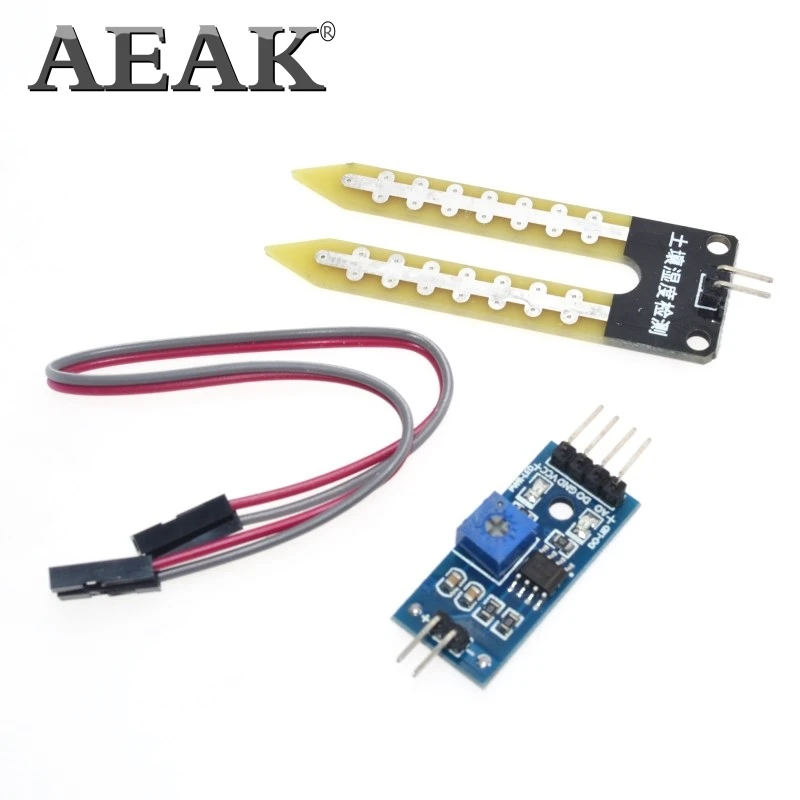 Умный электронный гигрометр для определения влажности почвы модуль датчика arduino