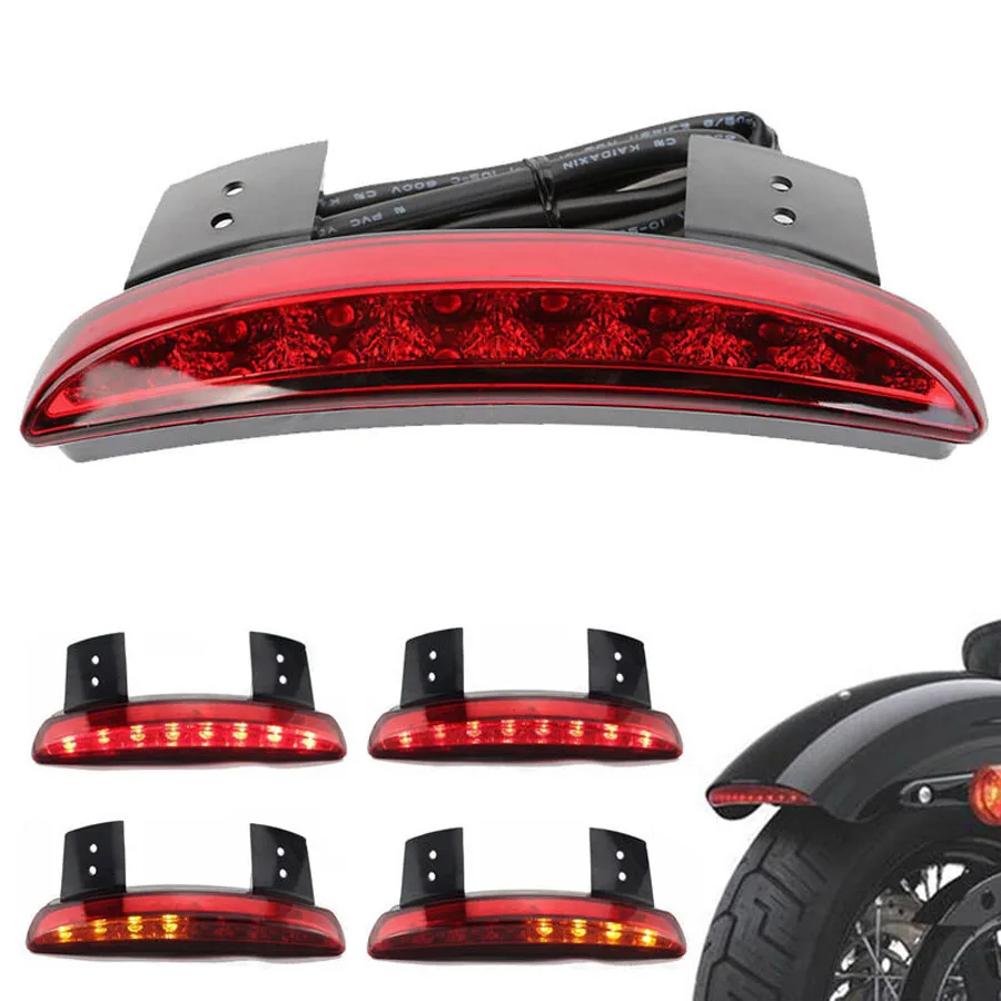 Заднее крыло мотоцикла со шлейфом Edge светодиодный тормозной фонарь светильник