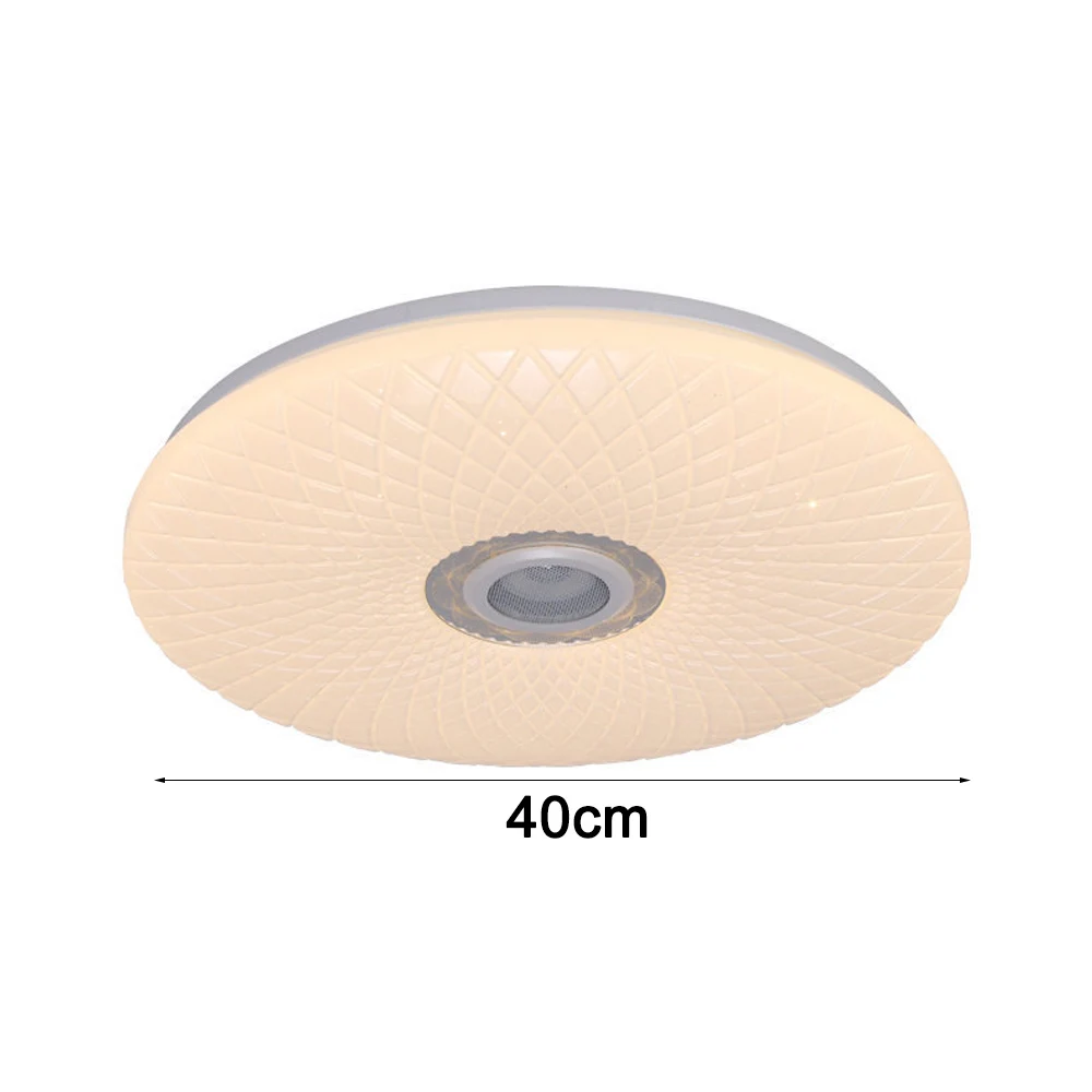 36 Вт Rgb заподлицо круглый музыкальный светодиодный потолочный светильник с Bluetooth