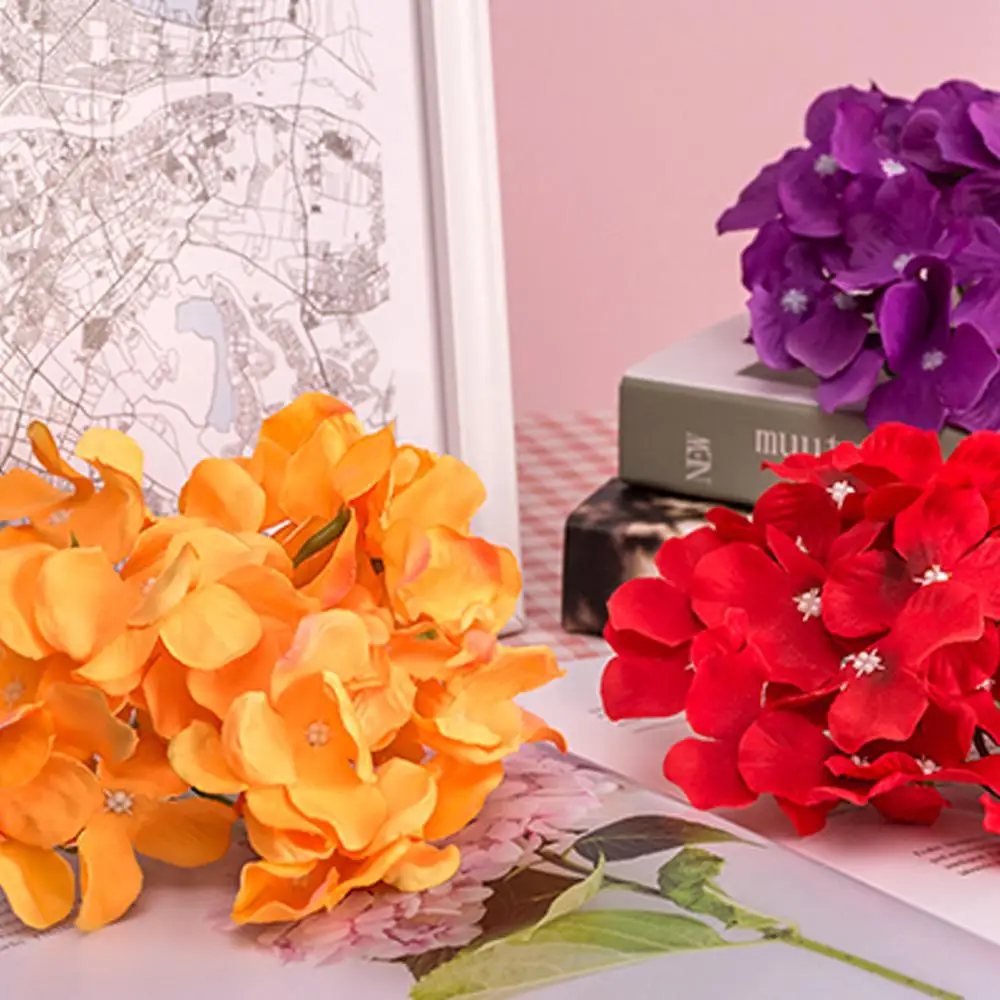 5 шт Розовый шелковые искусственные цветы розы Пион Свадебный букет для