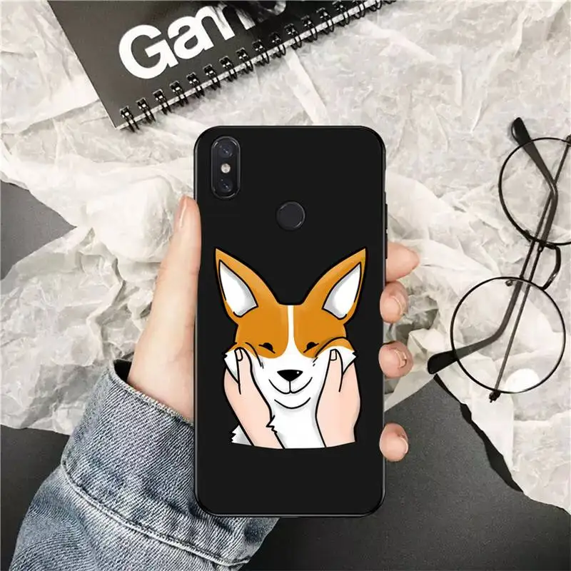 FHNBLJ милый мультяшный собачий корги чехол для телефона Xiaomi Redmi 5 5Plus 6 6A 4X 7 7A 8 8A 9 Note 5A