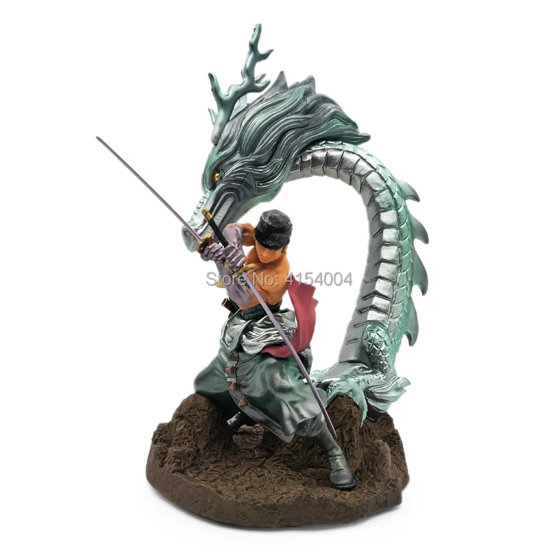 Новинка, цельный портрет пиратов, Roronoa Zoro драконов, GK, ПВХ фигурка, статуя, модель, игрушки, куклы