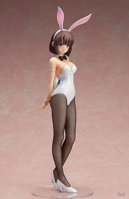 

FREEing Sexy Figure Anime Saekano How to Raise a Boring Girlfriend Katou Megumi PVC Action Figure Anime Bunny Girl Figure Model