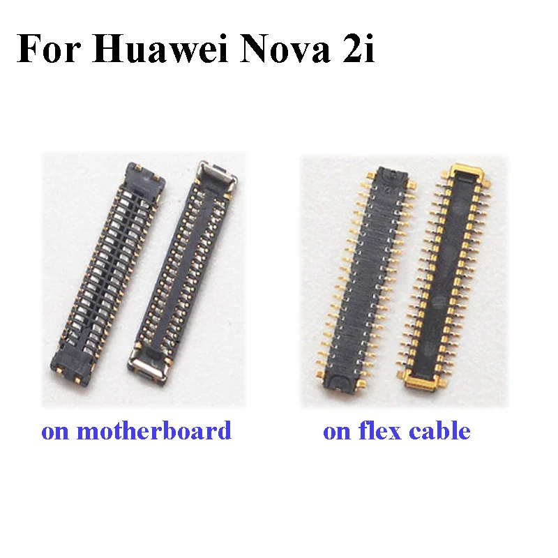 5 шт. разъем FPC для Huawei Nova 2i 2 i ЖК дисплей гибкий кабель на материнской плате