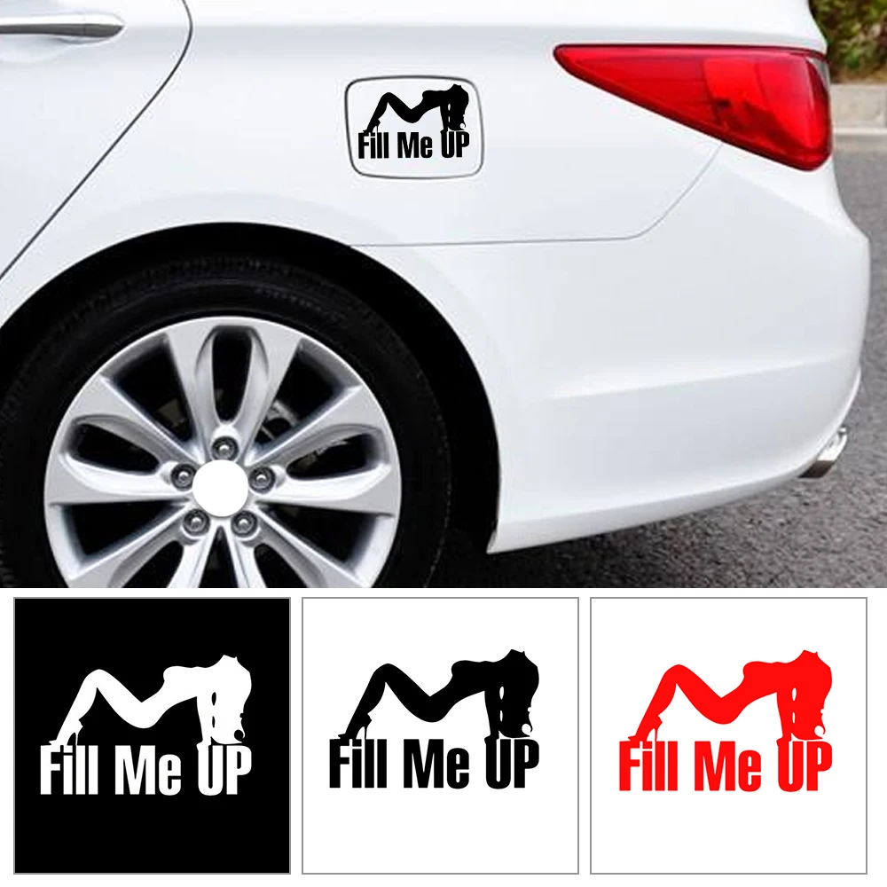 Автомобильные наклейки заполняющие крышку бака светоотражающие виниловые