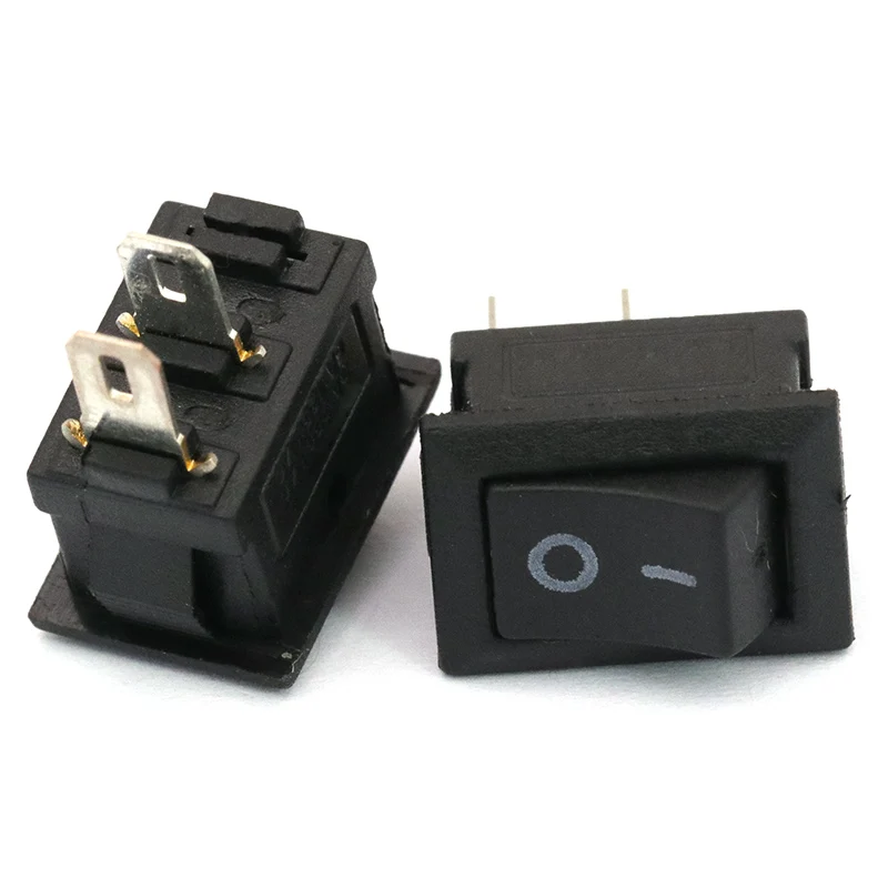 

Клавишный переключатель KCD-102 маленький инструмент кулисный выключатель питания вторая передача два фута (5 шт./лот)