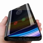 Умный зеркальный флип-чехол для телефона Poco X3 Pro X 3 3X Pro X3Pro X3 NFC
