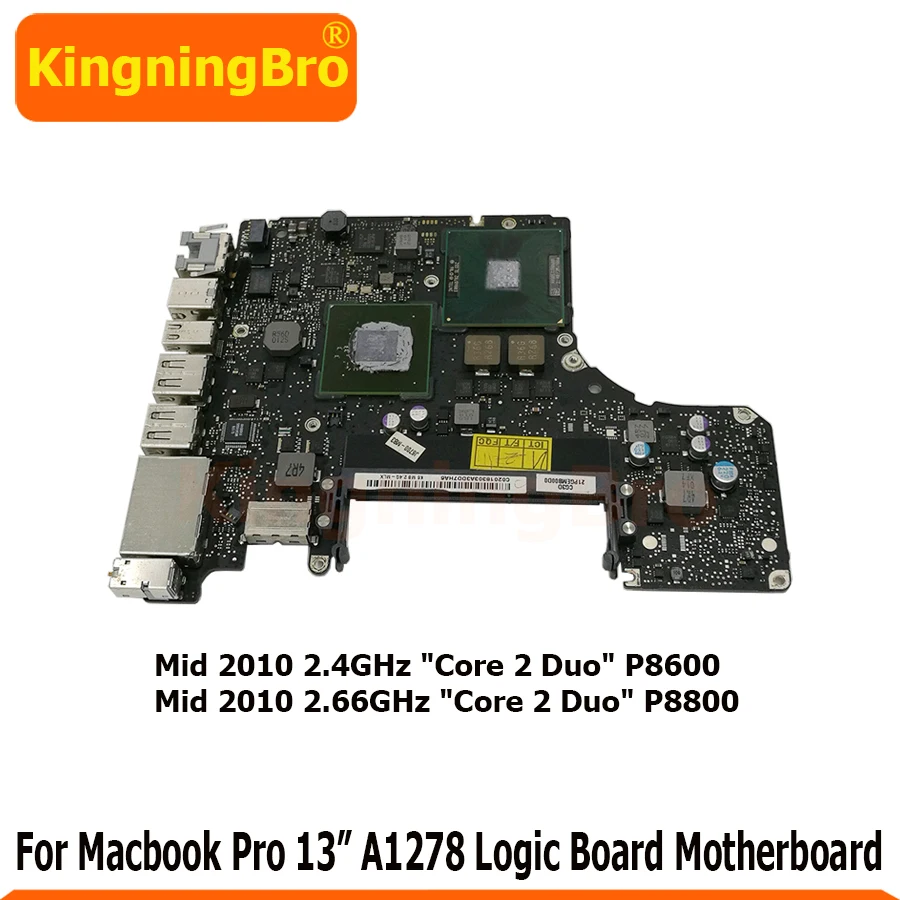 Оригинальная материнская плата для Macbook Pro 13 &quotA1278 Mid 2010 820 2879 B 2 4 ГГц 66 ГГц|ЖК-экран