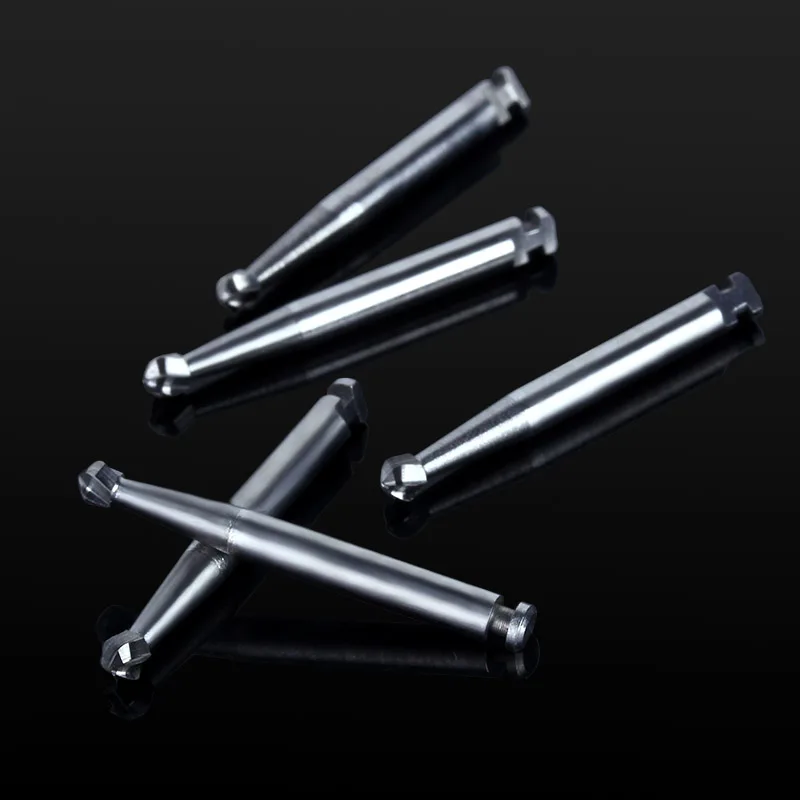 5 шт./кор. стоматологические боры из карбида вольфрама низкоскоростные круглые