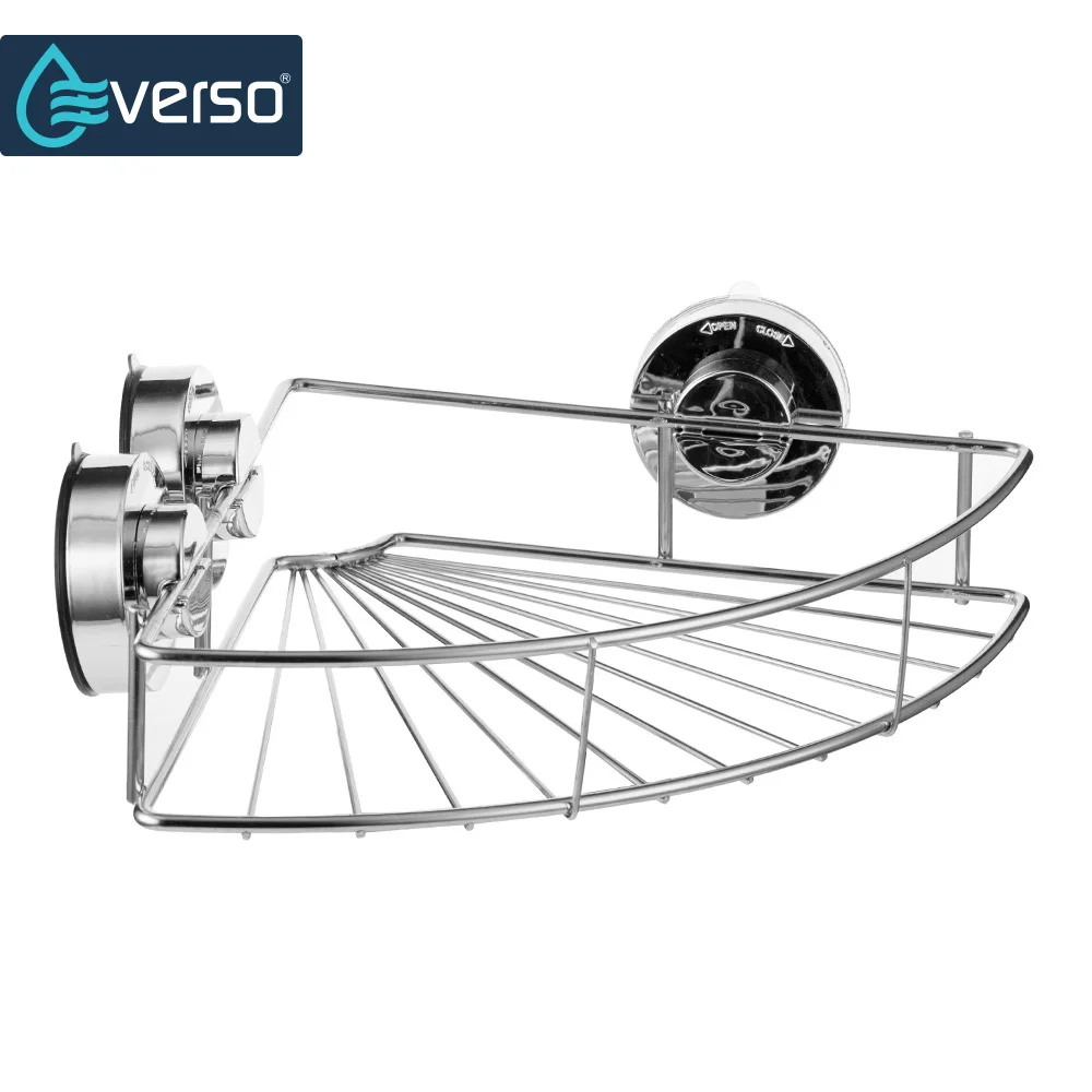 Угловая полка EVERSO аксессуары для ванной комнаты полки из нержавеющей стали