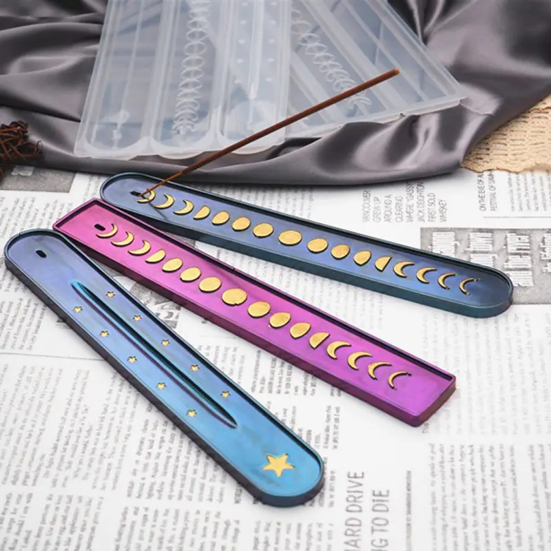 

1pc Silicone Mould Resin Craft DIY Sun Moon Star Board Mold Epoxy Molds Jewelry