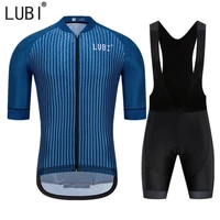 lubi pro cycling jersey bib set summer sports wear mountain uniform bike clothes kits bicycle clothing mtb bike cycling suit