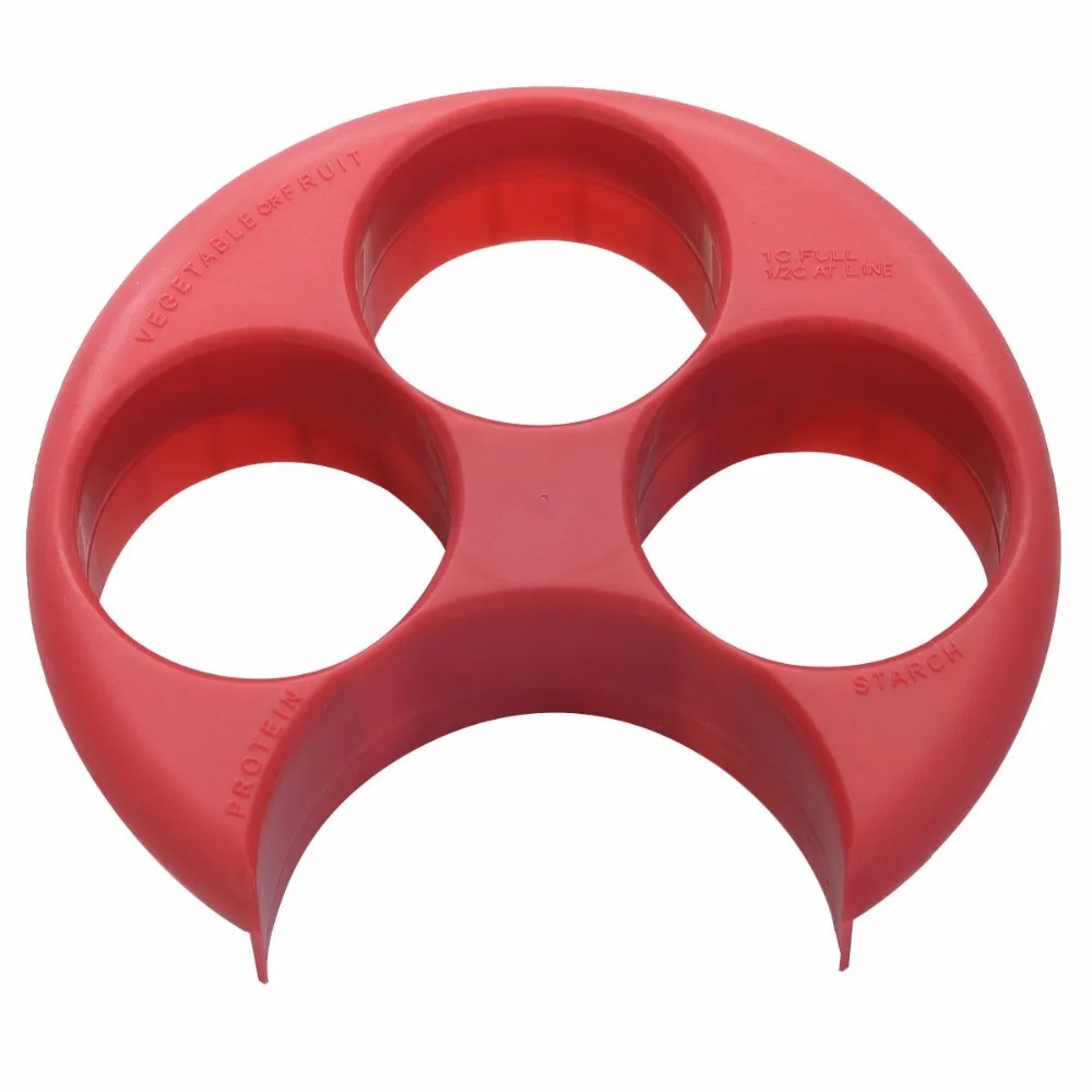 Здоровая пищевая порция контроль инструменты для приготовления пищи с мера еды