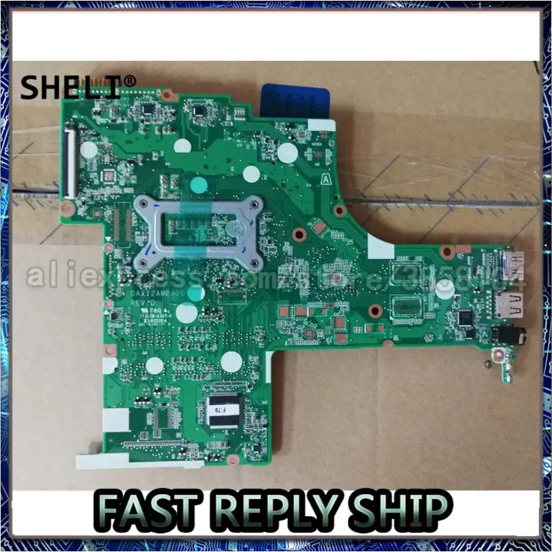 

SHELI для HP 15-AB материнская плата с i5-4210U cpu DAX12AMB6D0 841914-601 841914-501 841914-001