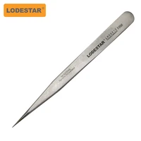 lodestar l603212 frosted hardened pointed tweezers pointed tweezers tool tweezers are suitable for electronic components