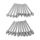 Набор алмазных сверл для Dremel, хвостовик 3 мм, 20 шт.
