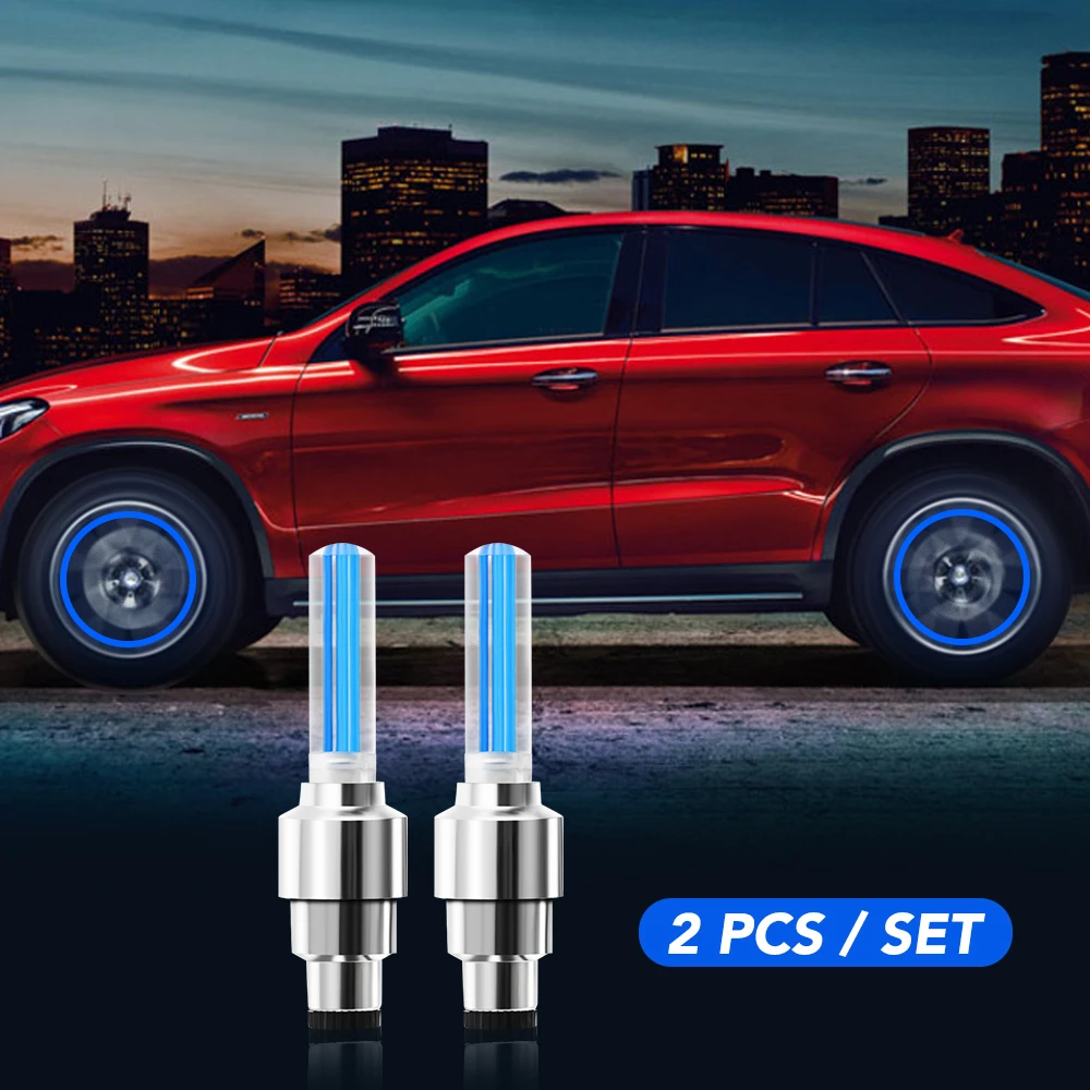Автомобильный светодиоды на шину колпачок клапан светильник Chevrolet Cruze Aveo Lacetti Cap