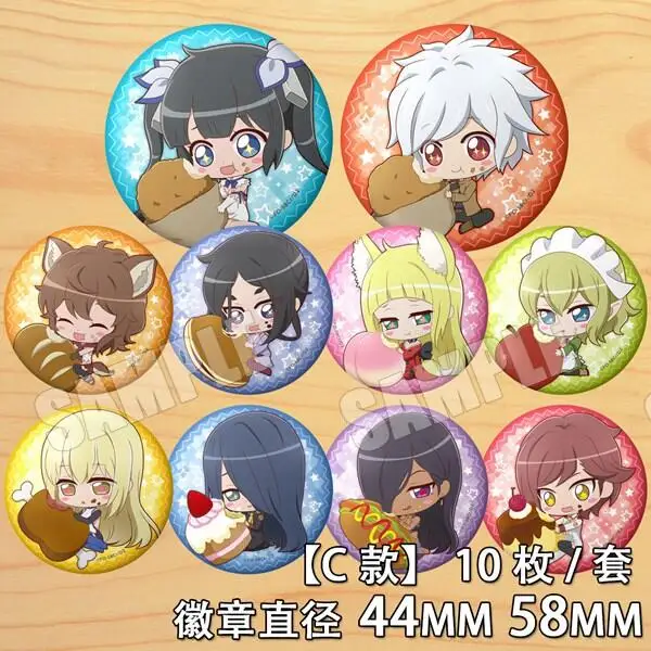 

Аниме, фигурка маленького Журавля, 4666 значков, круглая брошь, булавка, подарки, детская коллекционная игрушка