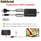 Профессиональный ТВ-усилитель kebidumei, 36 дБ, 1080P, HD ТВ-антенна, усилитель, длинный, короткий, двухрежимный цифровой ТВ-усилитель