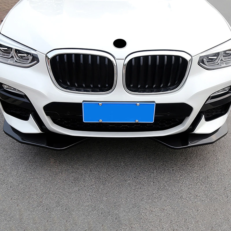 Gelinsi для 2018 2019 BMW X3 G01 X4 G02 автомобильный передний бампер губ Наборы тела дефлектор