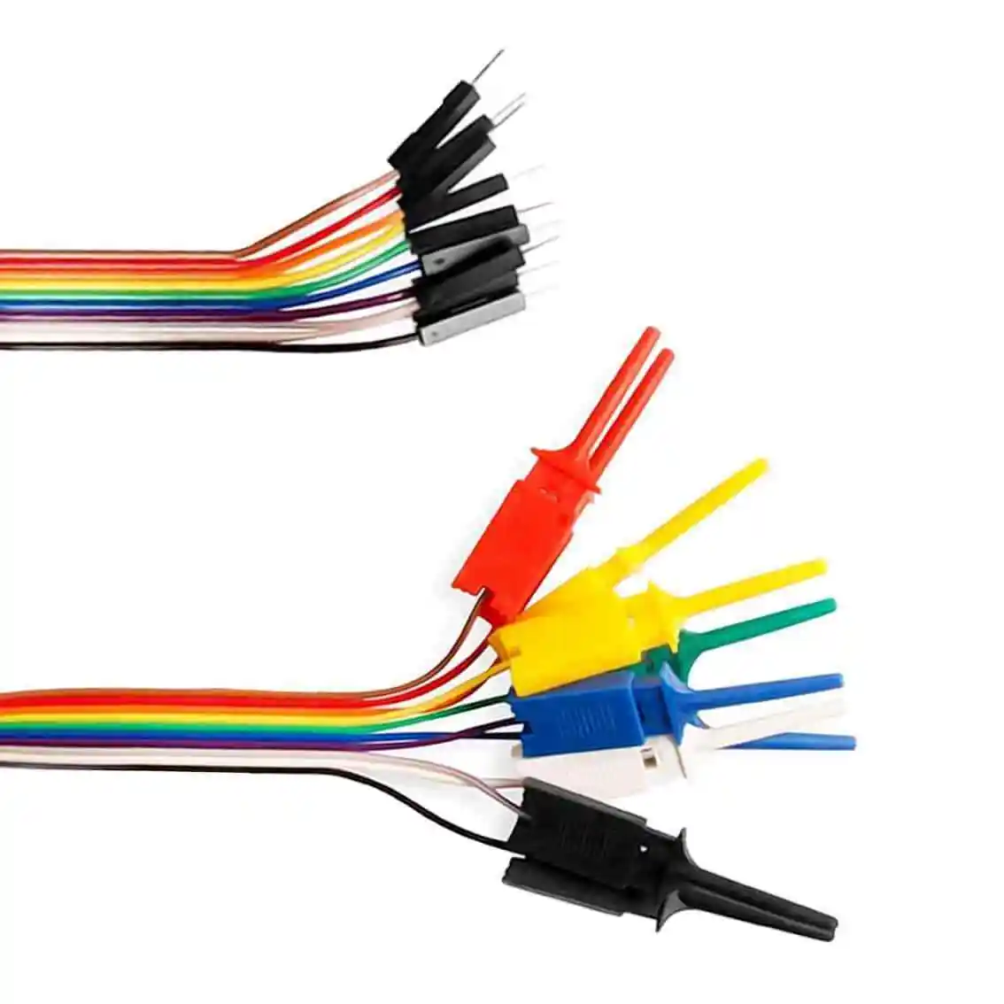 Щуп с крючком для проверки логического анализатора DuPont-10 каналов | Обустройство