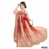 traditional chinese hanfu dream changan daily womens clothing dress retro classical dance guofeng girl fairy princess apparel