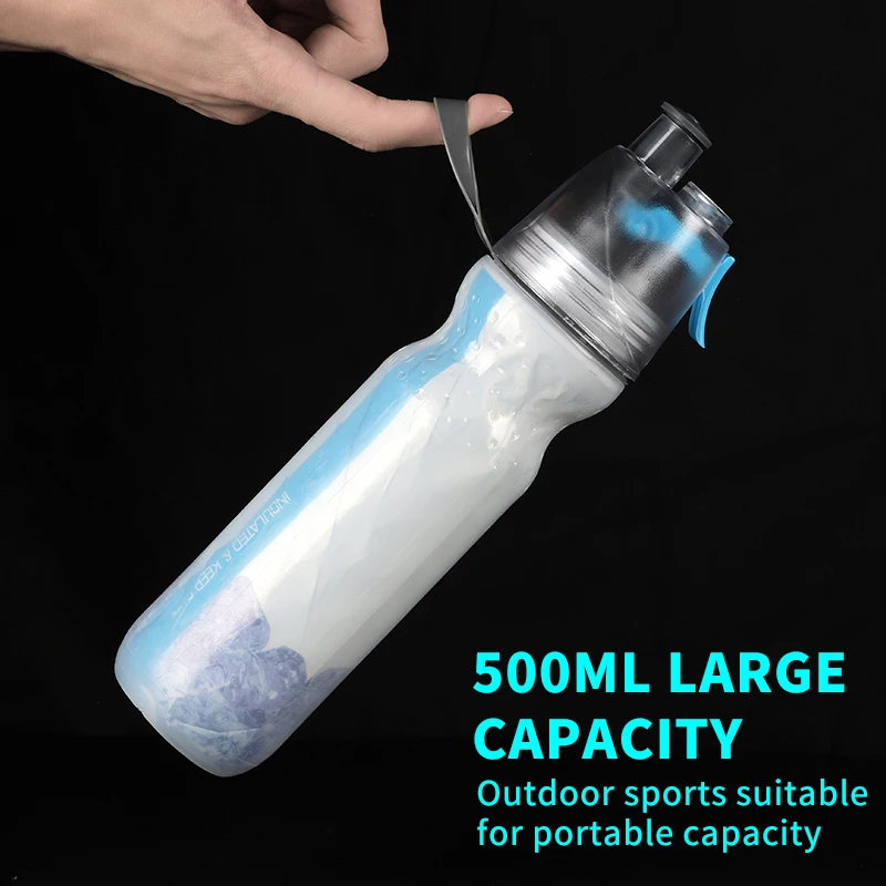 WEST BIKING 500 мл велосипедная бутылка для воды нескользящая с распылителем