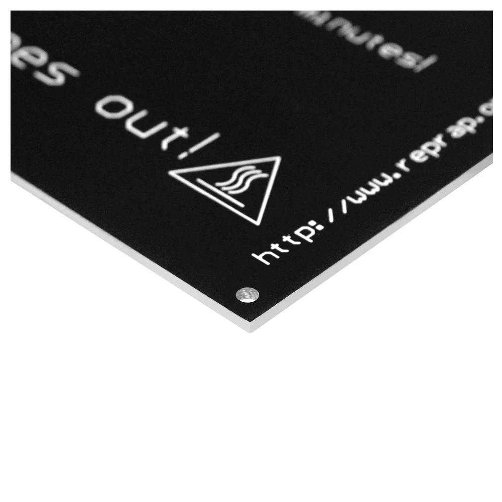 300*300*2,0 MK2A RepRap RAMPS 1,4 PCB Heatbed пластины MK2A светодиодный резисторный кабель 100 к ом термисторы печатной платы Тепло Кровать 328*328