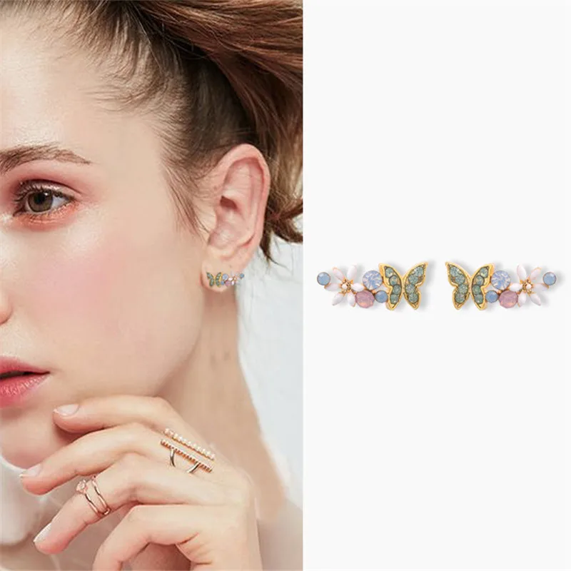 

Серьги-гвоздики в Корейском стиле, серебро 925 пробы