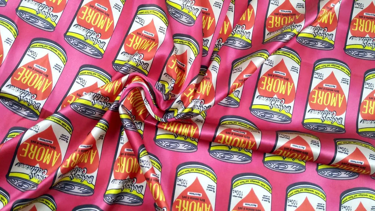 2018 новый супер Strech атласные 97% шелк тутового ткань для Вышивание материал платье