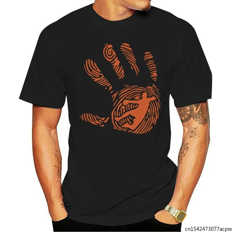 

Handball Fingerabdruck Hand Print Men's T-Shirt