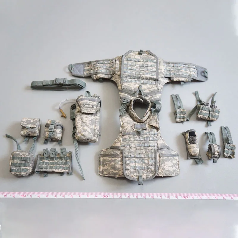 

EASY&SIMPLE GA1005 1/6 scale US ARMY U.S. Army chest bag with a full set Model For Action Figure DIY Accessories ​