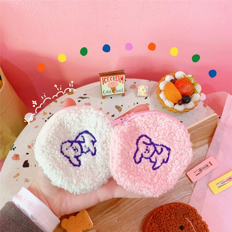 Boxi милый плюшевый Кошелек с медвежонком игрушечная мультяшная пушистая мягкая