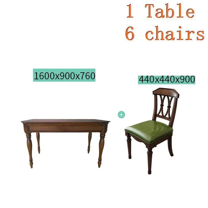 Number 21 Sala Piknik Masa Sandalye Pliante Comedores Mueble обеденный набор ретро дерево де Jantar Bureau Tablo Меса комедор обеденный стол - Цвет: Number 21