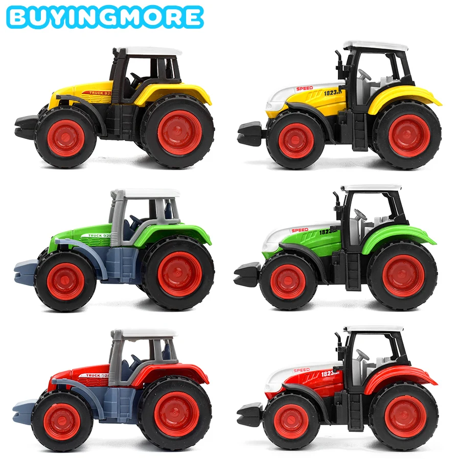 6 шт./партия литые под давлением мини фермерские машинки игрушки для детей