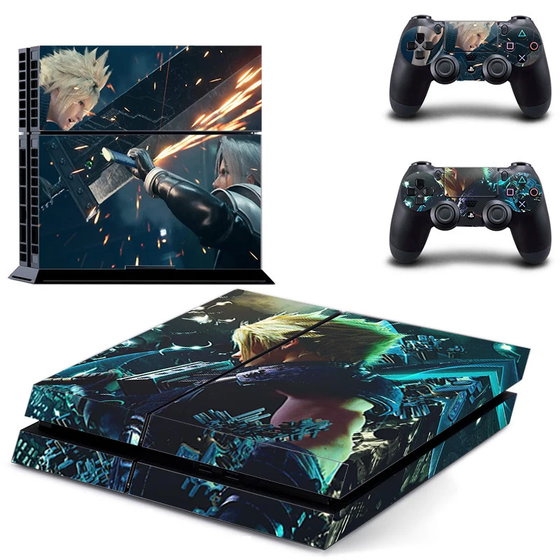 Final Fantasy Стиль PS4 кожи Стикеры для Playstation 4 консоли и 2 контроллеры Наклейка