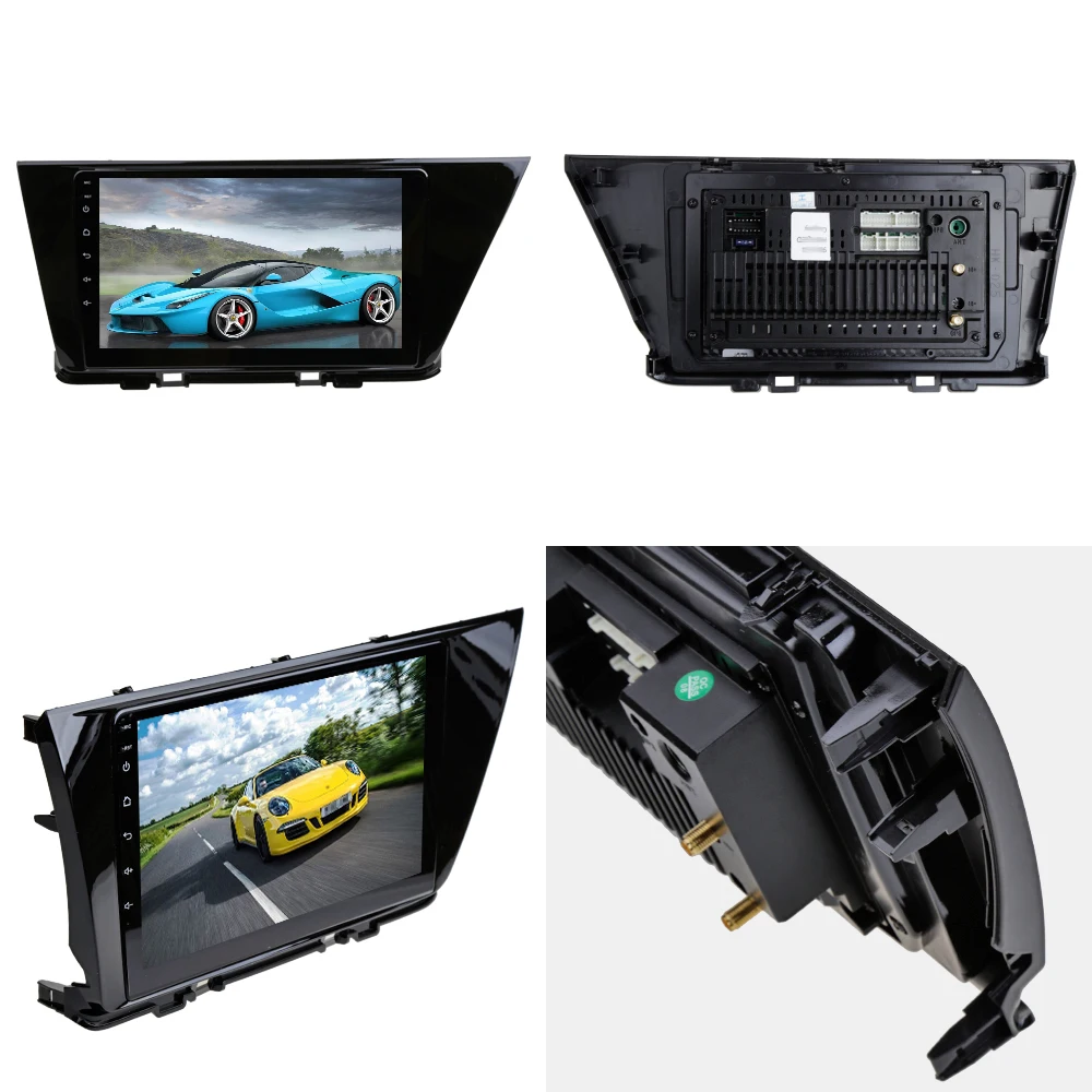 Автомагнитола Sinosmart 2DIN IPS/QLED 2.5D gps радио навигация для Kia Niro 2016 2019|Автомагнитолы| |