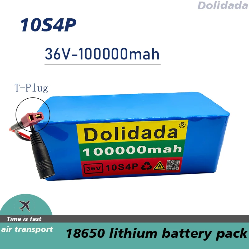 

Оригинальный аккумулятор 36 В 10S4P 1000 Ач, аккумулятор высокой мощности 100000 Вт 42 в мАч