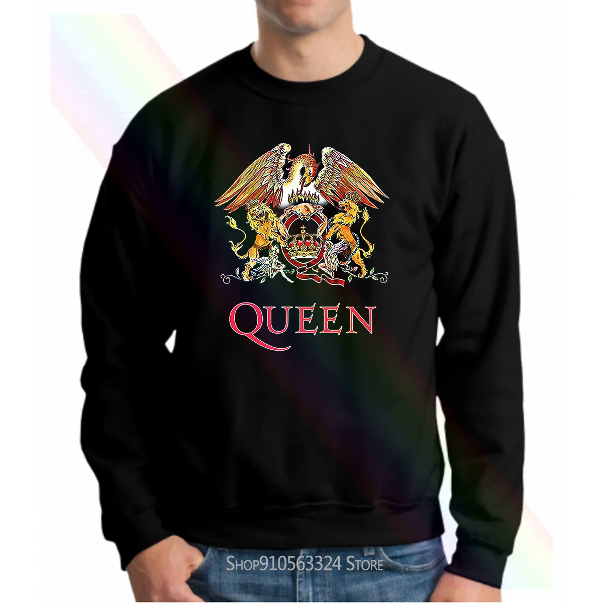 Распродажа классические толстовки Queen худи Crest рок группа Freddie Mercury Брайан Скидка