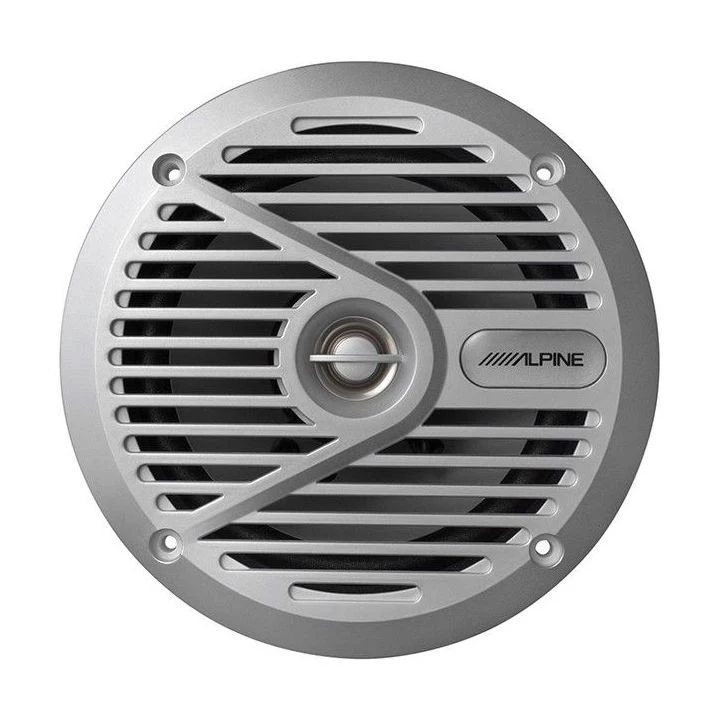 Морская двухполосная коаксиальная акустика ALPINE SPS-M601 белый |