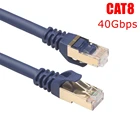 Ethernet-кабель Cat8, сетевой кабель RJ45, SFTP, 40 Гбитс, Lan-Кабель Cat 8, патч-корд RJ45, 10 м15 м20 м для маршрутизатора, кабеля Ethernet для ноутбука