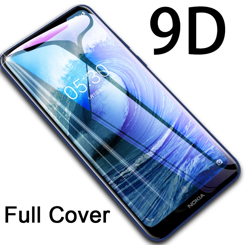 Жесткий защитный экран Rrotector для Nokia 3 2 1 Plus 9D Temepred стекло 5 4 закаленная Передняя