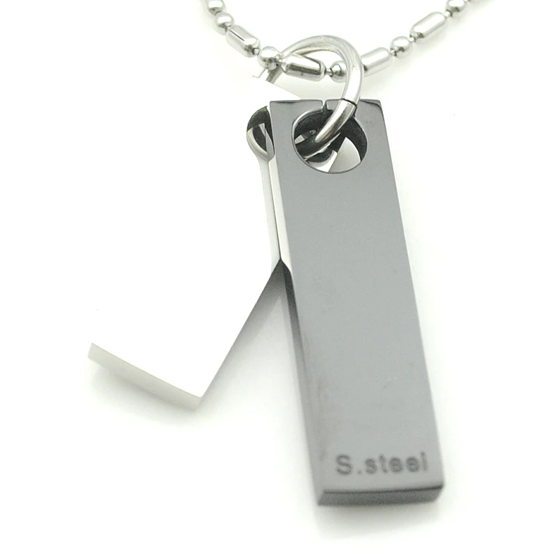 

Ожерелье с подвеской для мужчин и женщин из нержавеющей стали
