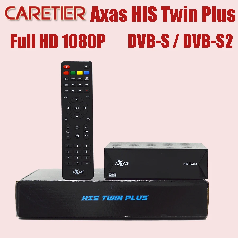 1PC Satellite TV Receiver Axas His Twin PLUS DVB-S2/S 1080P HD WiFi+Linux OS Box E2 ATV 6.2 Linux H2.65 smart | Электроника