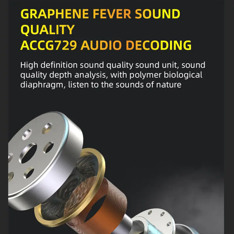 Игровая гарнитура беспроводные Bluetooth наушники спортивные 5 0 водонепроницаемые