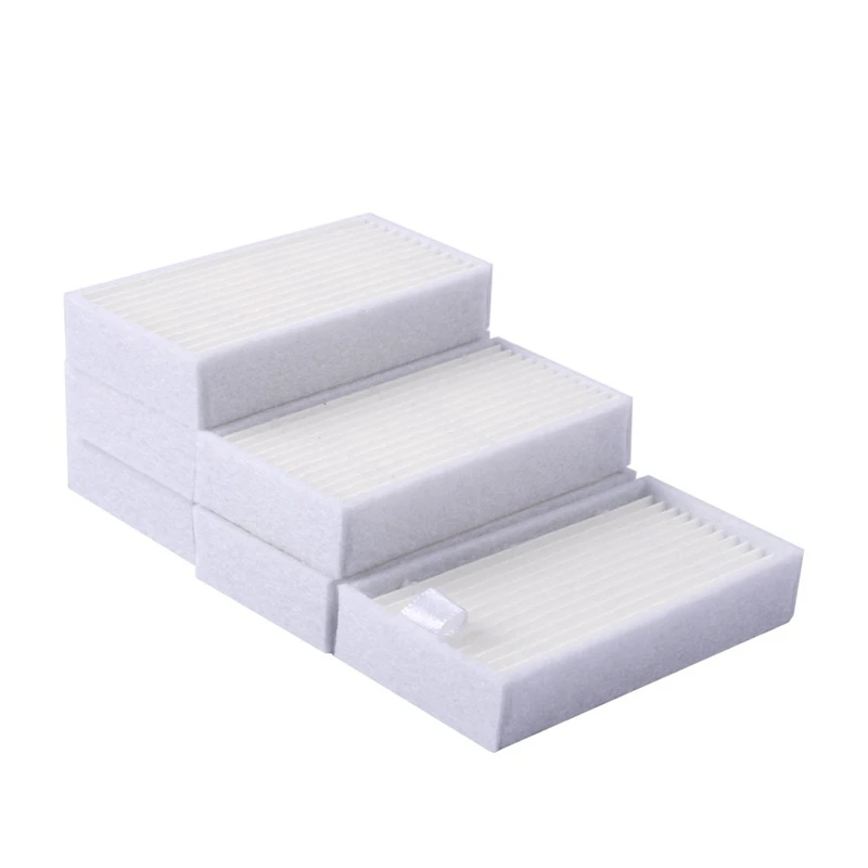 Запасные части для Ilife V3 V3S V5 V5S Pro роботы вакуумные аксессуары (8 боковая щетка + 6