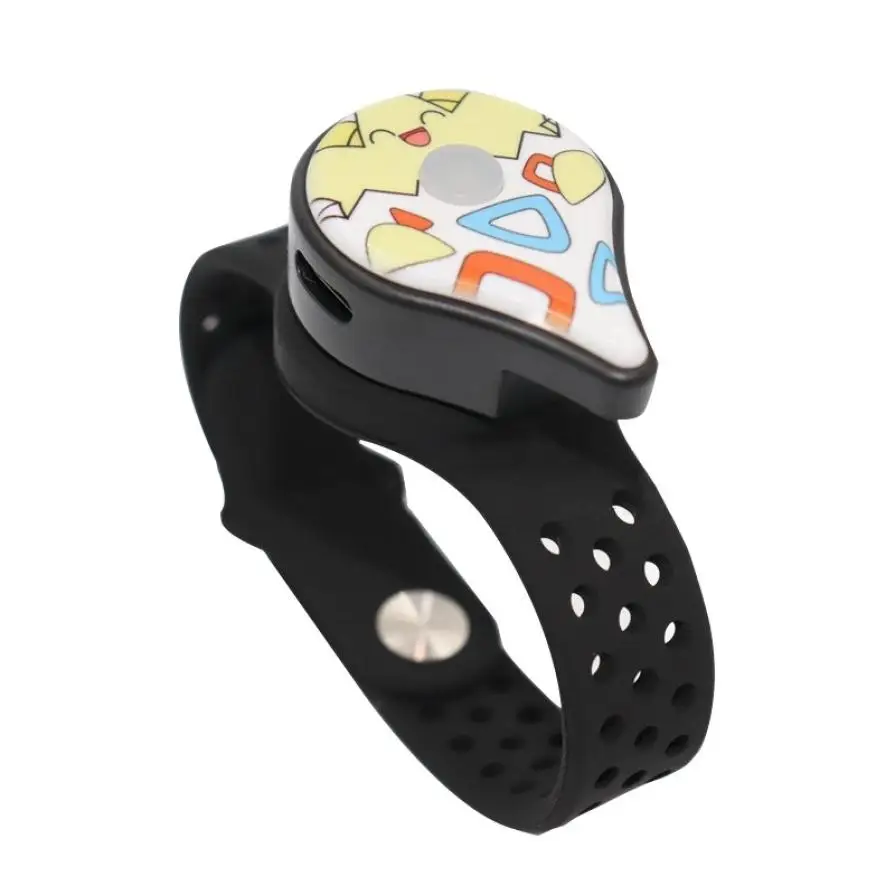 For Pokemon Go Plus Auto Catch Wristband Bracelet Digital Watch Bluetooth Charging Band Switch Game Accessory