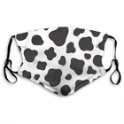 Унисекс коровы печати маски со ртом для лица регулируемый ушной защитный ветрозащитный защитный лицевой щиток для езды на велосипеде на улице, Mascarillas маски для лица